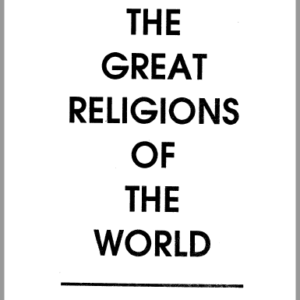 The Great Religions of the World